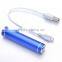 custom 2000 to 2600mAh power bank with led torch
