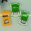 Customized soft pvc bottle opener, magnet beer bottle opener for promotion