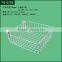 Retail wall mounted metal display wire basket for storage goods