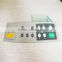 Tactile poly dome membrane switch keypad with clear window