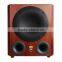 Double professional subwoofer active audio bluetooth home speaker