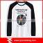 Mens Long Sleeve Combed Cotton T Shirt with Soft Print