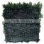 Cypress artificial green hedge for decoration