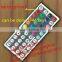 Mini thin 46 keys Yellow waterproof Remote Control for TV/DVD/AUDIO/MP3 with CR2025/CR2032 Button Battery