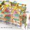Indoor climbing rope net/ obstacle course playground, commercial indoor children playground