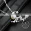 925 sterling silver santa claus pearl creative pendant necklace fashion women necklace jewelry 6360464
