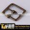 Factory supplier slide alloy metal hook buckle