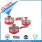 6pcs Aluminum cookware set with marble coating