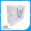 White Custom Logo Printied Paper Bag Twisted Paper Handle