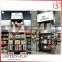 High-grade MDF material retail book store display shelf