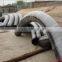 Corrosion insulation bend pipe