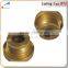 OEM brass cnc machined crimp sleeve,cnc machining brass parts,drawing brass sleeve machined parts
