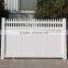 PVC Picket Privacy Fence/UV Proof Lifetime Using Fence