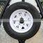 Motorcycle trailer for single motorcycle