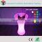 High-grade floor stand LED lighting PE ice bucket/wine cooler/flower port /wine holder/bar ice bucket LTT-CF17