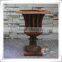 Popular fiberglass roman style flower pots planters garden