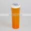 plastic children resistant cap vials