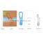 Fashion design ultrasonic bluetooth selfie stick with focus for smrt phone, self portrait selfie handheld stick