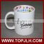 Personalized style heat transfer printed gift coffee cup