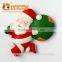 Happy Snow Man Fridge Magnet for Christmas,Christmas Gift Souvenir 3D Resin Fridge Magnet