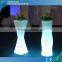 Coffee Shop Flower Vase Decorative Light Light up Plastic Flower Pot