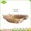 Handwoven high quality empty willow basket fruit wicker fruit basket