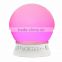 2016 7 colors changing led light wireless bluetooth speaker