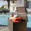 Aluminum outdoor storage boxes