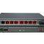 4/8channels 100M/1000M POE Ethernet fiber media converter Gigabit Ethernet Fiber Switch