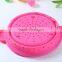 Food grade fruit silicone basket foldable silicone drain basket