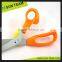 SC176 10" stainless steel plastic handle sewing scissors 2.0MM