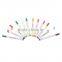 individual package12 pcs/set 1.0mm Nibs Fancy Waterproof Fabric Permanent Marker Pen#FM112