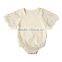 Comfortable baby bodysuits infant toddler summer short sleeve clothes 2017 newest white baby lace rompers