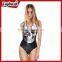 Factory Wholesale 2017 New Fashion Sublimation Print Bathing Suit