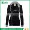 2017 Latest Fashion European Style Multi Color Women Winter Oblique Zipper Hoodie