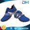 Rubber outsole wholesale fashion blue sneakers shoes 2017 men