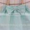 High quality solid candy color 100% cotton mini skirt with beautiful bowknot