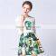 Hot Girls Short & Sexy Mini Ladies Formal Cheap Flower Skirt And Blouse With High Quality Custom