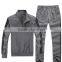 wholesale custom made high quality lovers' mens cotton sweat track suit