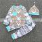 S17490A Baby Boys Girls Clothes Set Deer Tops Hoodie + Pants Kids Children's Clothing
