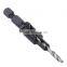 4 pcs HSS Countersink Drill Bits + 1 pcs 1/4 Quick Change Hole Hex Shank Screw Hot Search