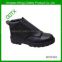 Embossed leather PU/PU sole working safety shoes