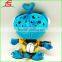 wholesale blue vocal stuff plush big eyes bee with backpack