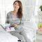 China wholesale comfortable smooth striped christmas pajamas
