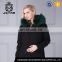 2017 women's winter warm fake fur collar coat
