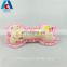 squeeze sound pink bone embroidery plush stuffed toy for baby or pet