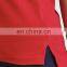 High quality red color golf polo shirts plain for women