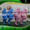 Animal Shape Inflatable LED Balloon Flying Sea Horse Inflatabel Light Balloon For Parade
