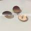 metal zinc alloy round shape sewing button for coat