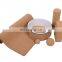 100% Natural Cork Massage Roller Kit with High Density Eco-Friendly Massage Roller